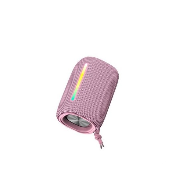 ALTAVOZ BLUETOOTH CON LED BS-10 ROSA FOREVER