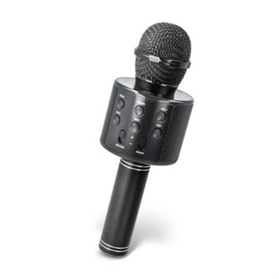 MICROFONO KARAOKE BLUETOOTH BMS-300 NEGRO FOREVER