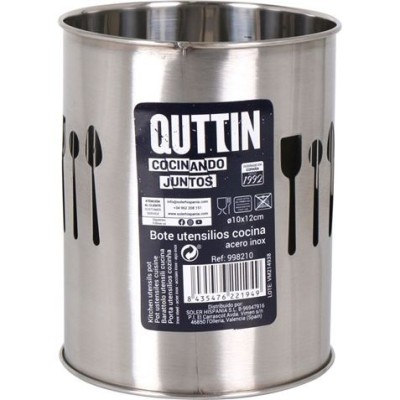 BOTE UTENSILIOS INOX 10X12CM QUTTIN