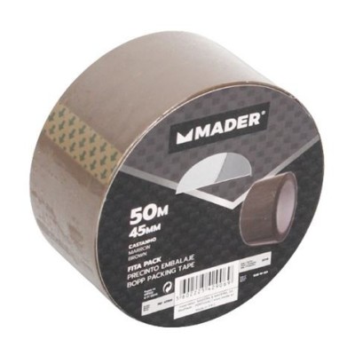 CINTA DE EMBALAJE MARRON 45MM MADER