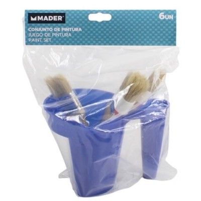 KIT DE PINTURA 6 PCS MADER