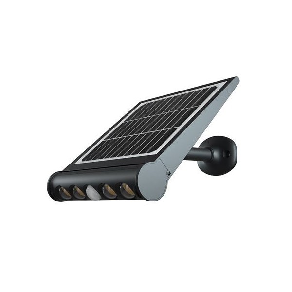 FOCO SOLAR MULTIFUNCIÓN 8W 950LM CON SENSOR ELBAT