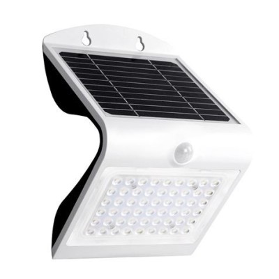 APLIQUE LED SOLAR 4W 500LM DOBLE ILUMINACIÓN BLANCO ELBAT