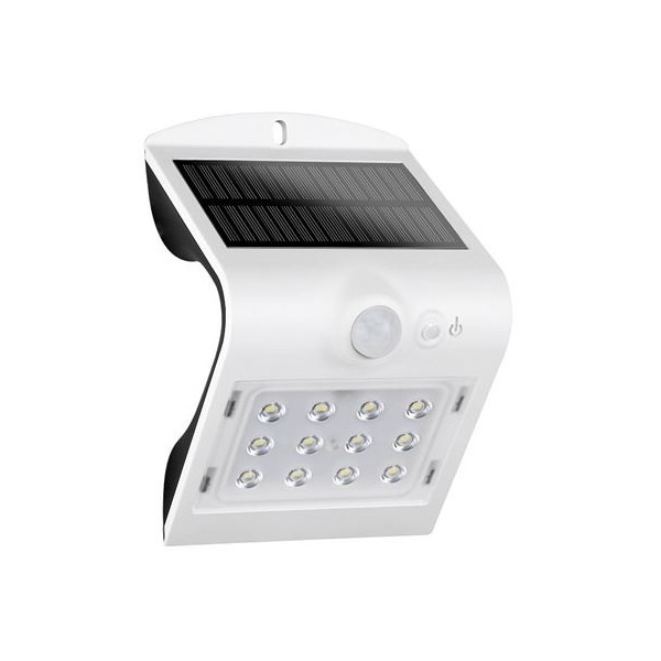 APLIQUE LED SOLAR 1.5W 220LM DOBLE ILUMINACIÓN BLANCO ELBAT