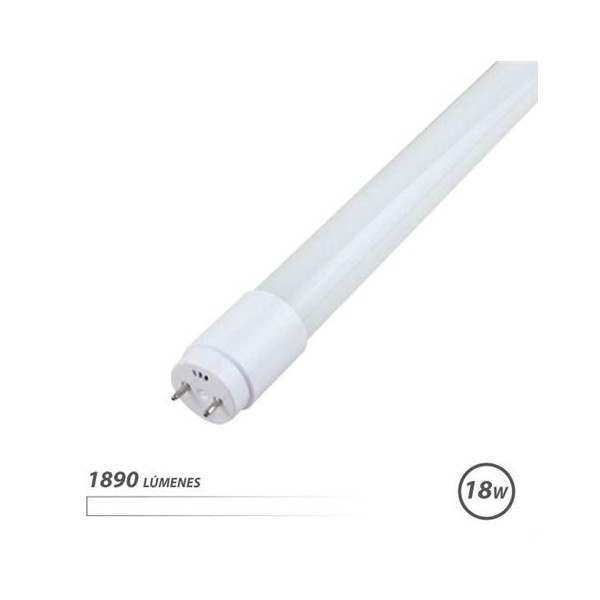 TUBO LED CRISTAL 18W 120CM LUZ BLANCA ELBAT