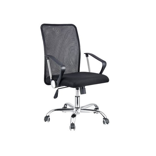 REACONDICIONADA SILLA OFICINA OF1400 NEGRO MUVIP