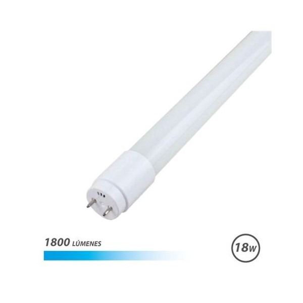 TUBO LED CRISTAL 18W 120CM LUZ FRIA