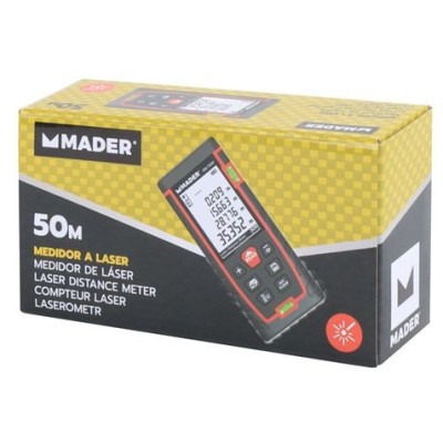 MEDIDOR LASER 50 METROS MADER