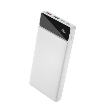 POWERBANK PR132 10000MAH | LCD | TIPO C 20W + USB | BLANCA XO