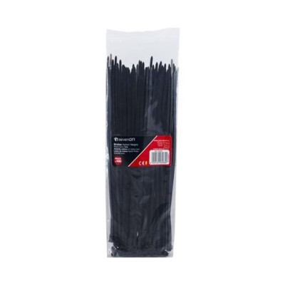 PACK 100 BRIDAS NYLON 250X3.6MM COLOR NEGRO