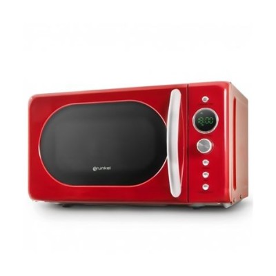 MICROONDAS VINTAGE ROJO 700W. GRUNKEL