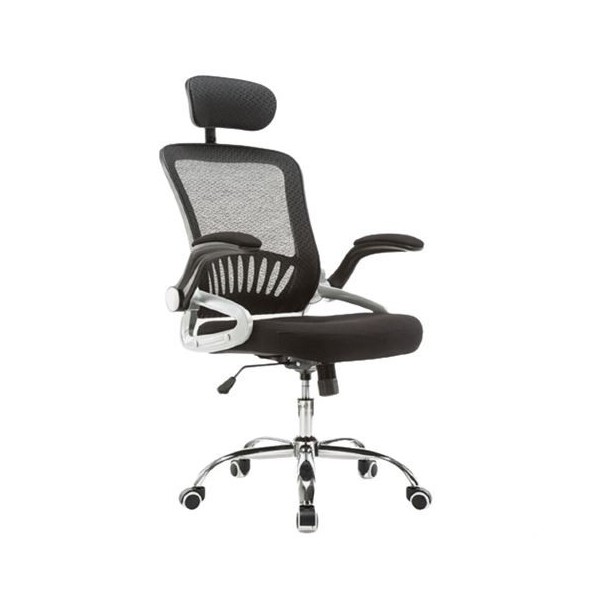 REACONDICIONADA SILLA OFICINA OF1300 NEGRO MUVIP