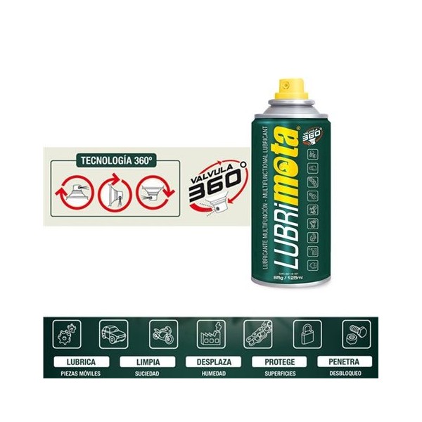 LUBRICANTE MULTIUSOS LUBRIMOTA 125ML