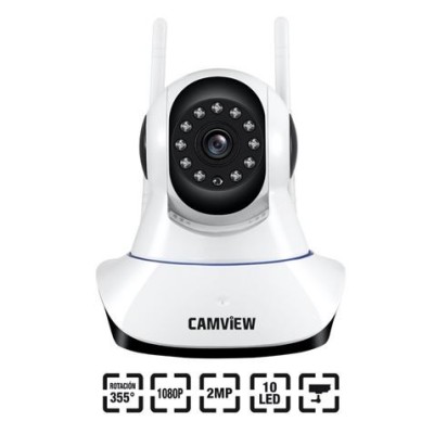 CAMARA IP INALÁMBRICA MOTORIZADA 2MP ONVIF CAMVIEW