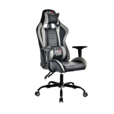 REACONDICIONADA SILLA GAMING GM4000 NEGRO/GRIS MUVIP