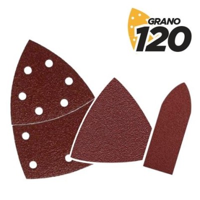 SET DE 9 LIJAS GRANO 120 PARA LIJADORA BL0137