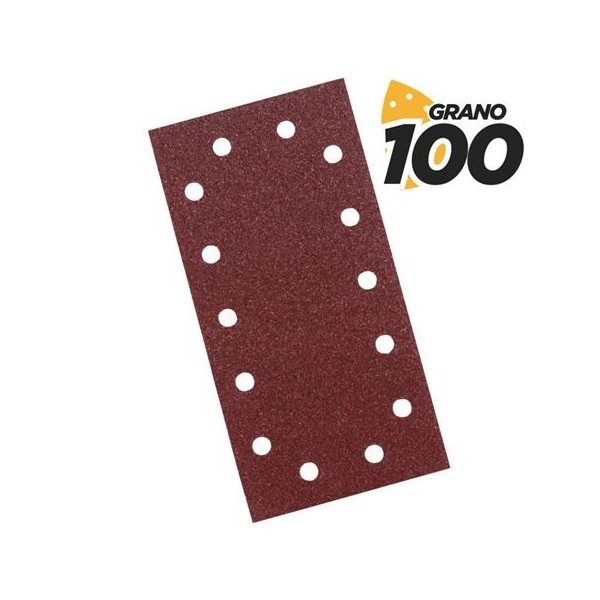 PACK 10 LIJAS RECTANGULARES GRANO 100 PARA BL0123 BLIM