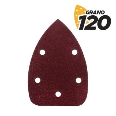 PACK 10 LIJAS GRANO 120 PARA LIJADORA BL0124