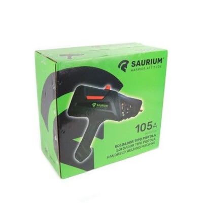 SOLDADOR INVERTER TIPO PISTOLA 105A SAURIUM