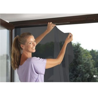 MOSQUITERA VENTANA CON VELCRO 1 PIEZA 130X150 SCHELLENBERG