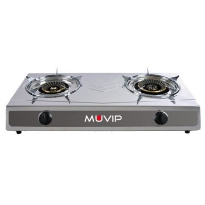 COCINA GAS INOX 2 FUEGOS SERIE STRONG MUVIP