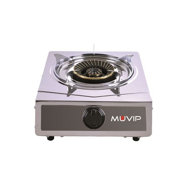 COCINA GAS INOX 1 FUEGO SERIE STRONG MUVIP