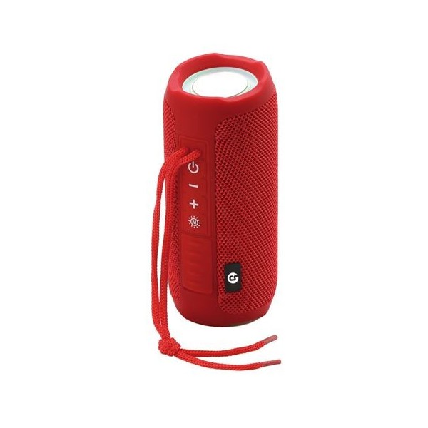 ALTAVOZ BLUETOOTH BOOM LED 10W ROJO COOLSOUND