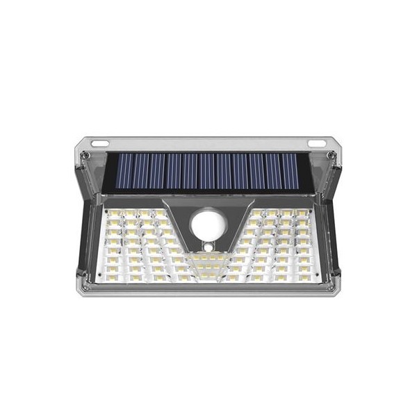 APLIQUE LED SOLAR 260LM NEGRO ELBAT