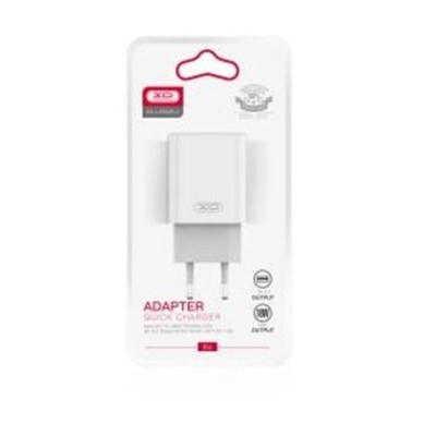 CARGADOR DE CORRIENTE L85D 18W USB XO BLANCO