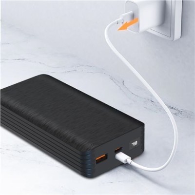 POWERBANK PR144 20000MAH | USB + TIPO C | NEGRA XO