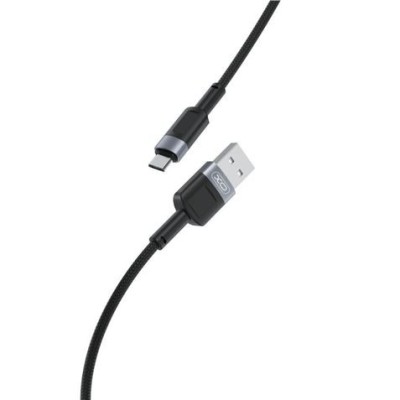 CABLE NB198MC CARGA RAPIDA 2.4A MICRO USB A USB | 1 METRO | NEGRO