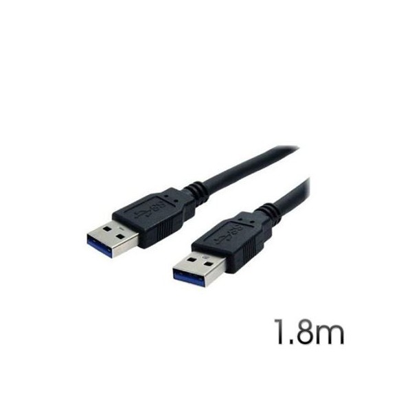 CABLE USB MACHO MACHO 1.8METROS CROMAD