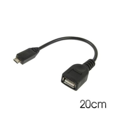 CABLE OTG MICRO USB A USB 20CM CROMAD