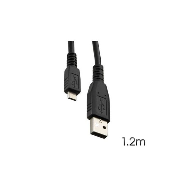 CABLE MICRO USB A USB 1.2 METROS CROMAD