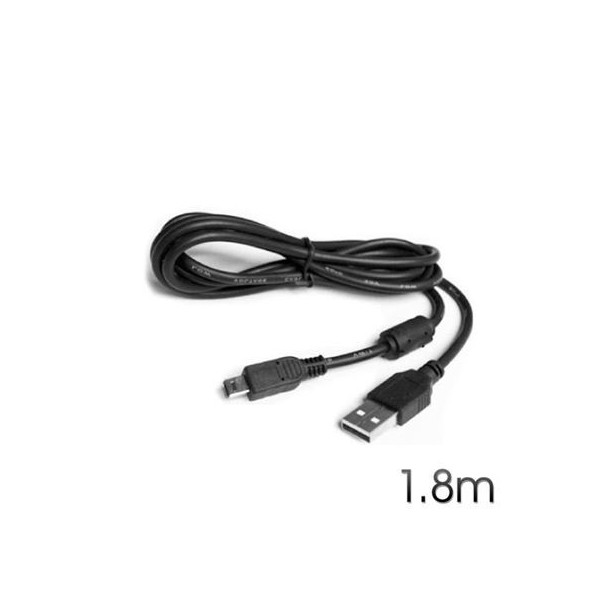 CABLE MINI USB A USB 1.8 METROS CROMAD