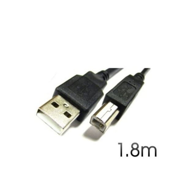 CABLE USB 2.0 IMPRESORA 1.8M AM-BM CROMAD