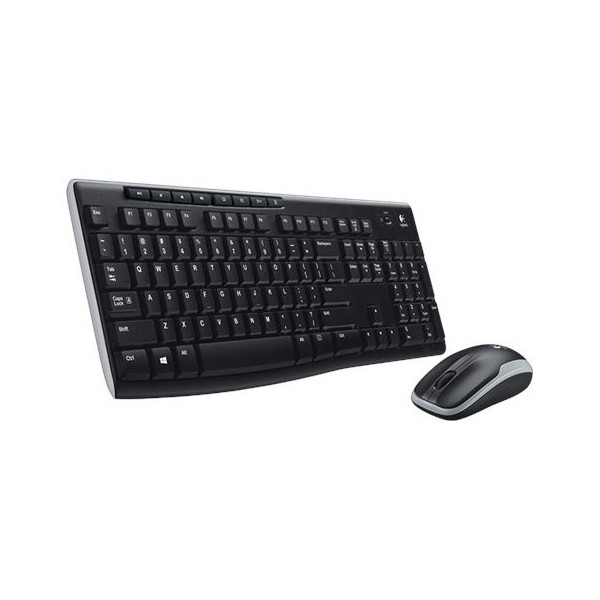 TECLADO+RATON LOGITECH MK270 WIRELESS NEGRO