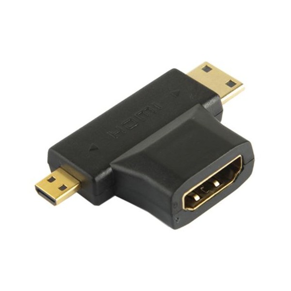 ADAPTADOR 3 EN 1 MICRO, MINI | HDMI CROMAD