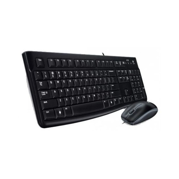 TECLADO+RATON LOGITECH MK120 NEGRO