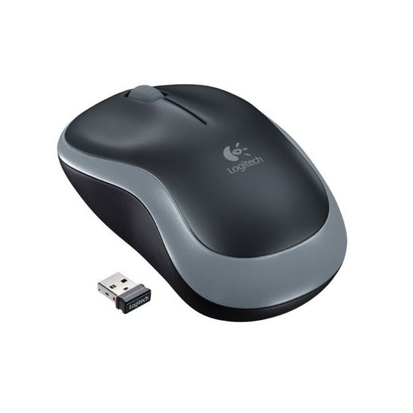 RATON LOGITECH M185 WIRELESS GREY