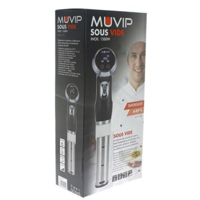 SOUS VIDE 1500W INOX LCD MUVIP