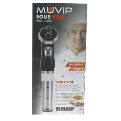 SOUS VIDE 1500W INOX LCD MUVIP