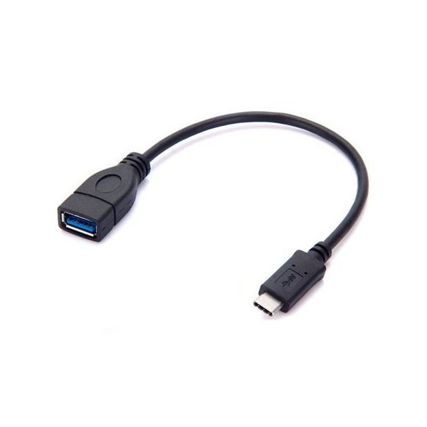 CABLE OTG USB 3.1 TIPO C MACHO A USB 3.0 TIPO A HEMBRA CROMAD