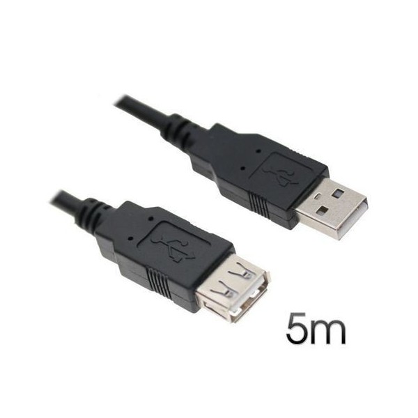 CABLE USB 2.0 EXTENSION 5M AM-AF CROMAD