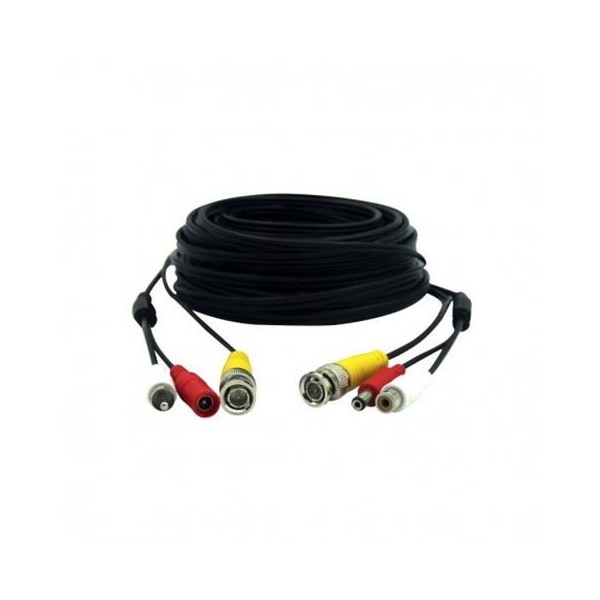 CABLE BNC 18.3M CON ALIMENTACION CAMVIEW