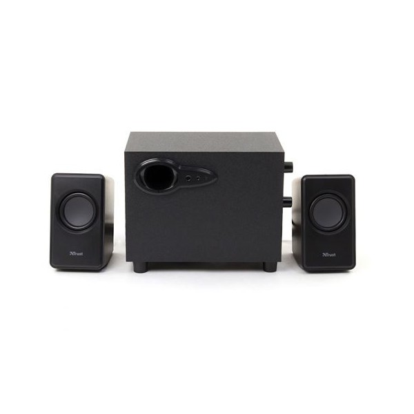 ALTAVOCES 2.1 TRUST AVORA - 9W RMS - CONTROLES VOLUMEN Y BAJOS EN SUBWOOFEO