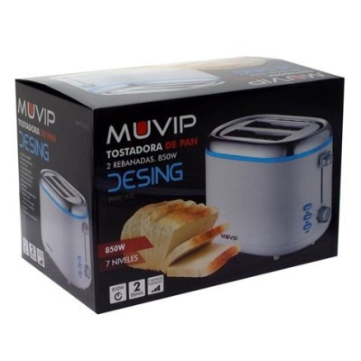 TOSTADORA DE PAN 850W DESIGN MUVIP