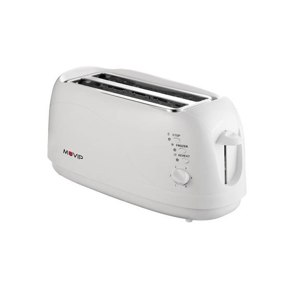 TOSTADORA DE PAN 1300W 4 REBANADAS MUVIP