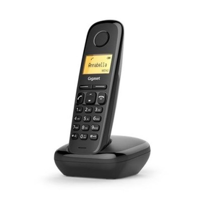 TELÉFONO DECT GIGASET A170 NEGRO | LCD 1.5 | FUNCION ALARMA