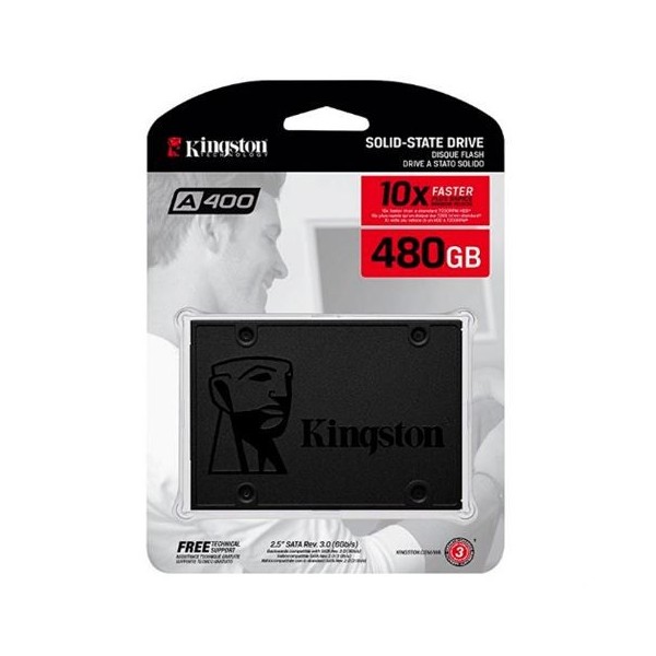 DISCO DURO SSD KINGSTON 480GB SSDNOW SA400